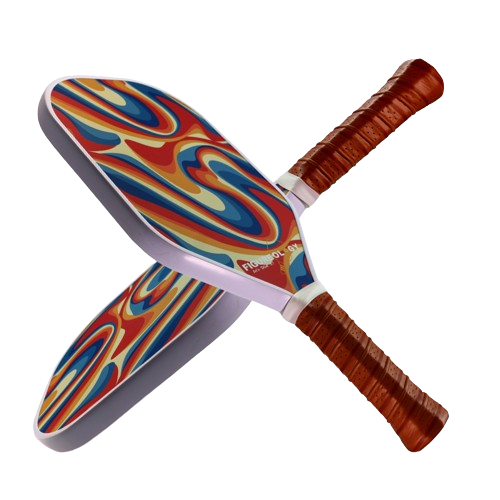 Figureology Carbon Fiber Graphite Wave Paddle – Ride the Crest of Performance and Style with Psychedelic Waves!