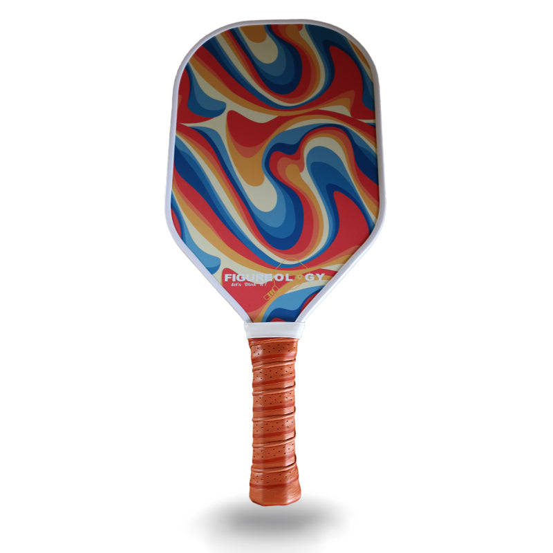 Figureology Carbon Fiber Graphite Wave Paddle – Ride the Crest of Performance and Style with Psychedelic Waves!