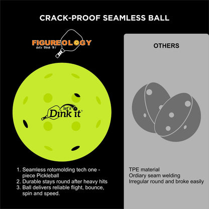 Let's Dink It Pickleballs – Unbreakable, Consistent, and Ready for Any Outdoor Game!