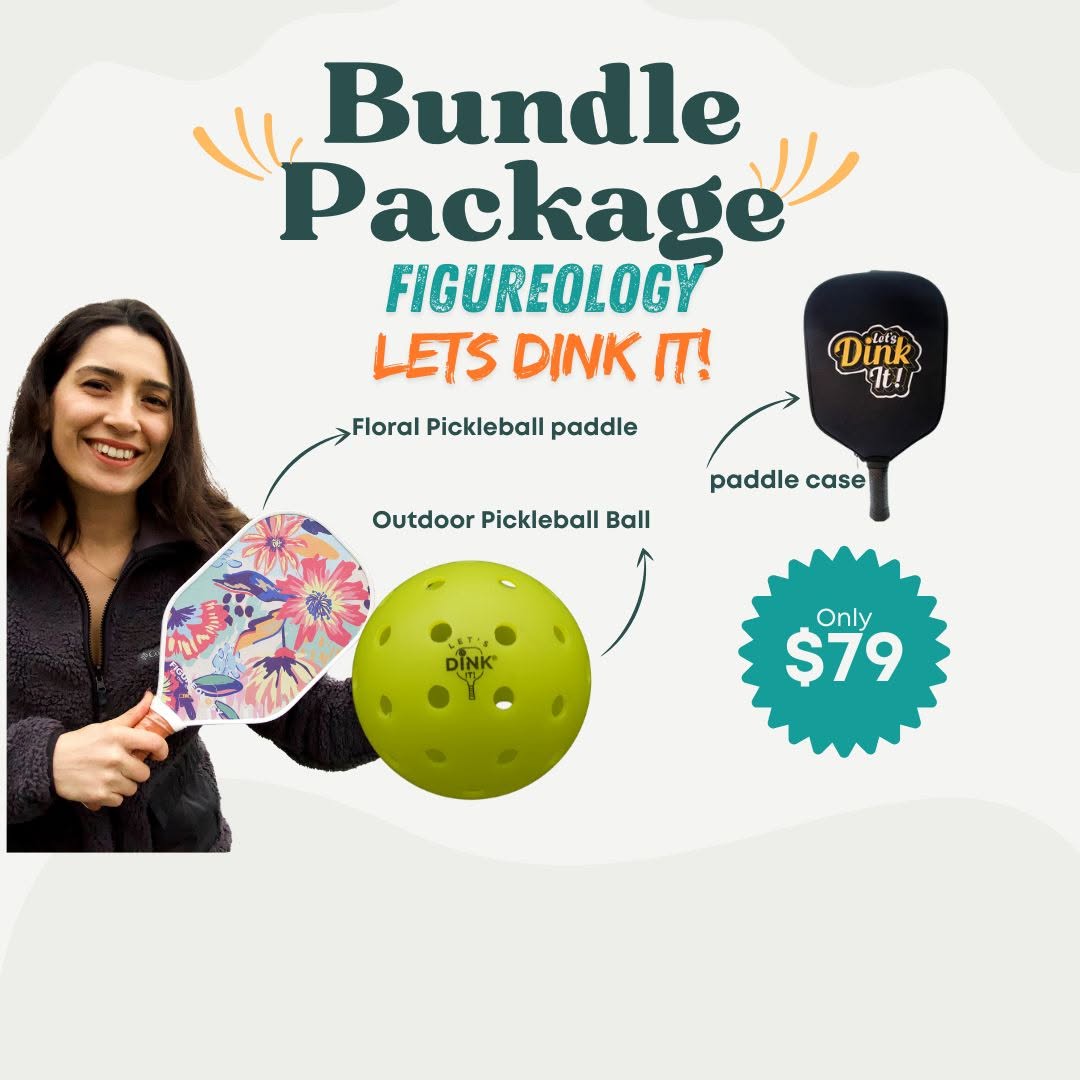 Figureology bundle: paddle, case and outdoor balls